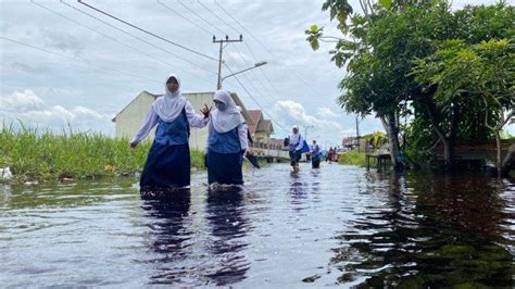 Wilayah Di Kalteng Terdampak Banjir Puluhan Ribu Jiwa Dan Fasilitas