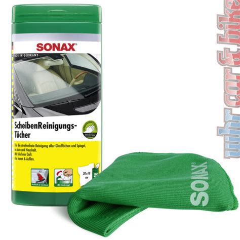 Sonax Scheiben Reinigungstücher 25er Box Microfasertuch Plus Innen