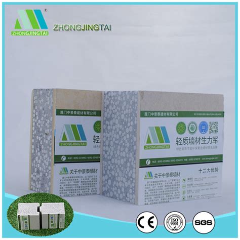 Lightweight Prefab Material Eps Cement Sandwich Panel For Prefab House