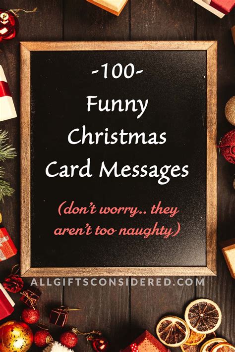 51 funny christmas card messages – Artofit