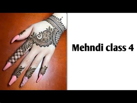 Mehndi Class Mehandi Lagana Sikhiye Simple Mehndi Design