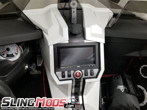 Polaris Slingshot Double Din Stereo Dash Mounting Kit