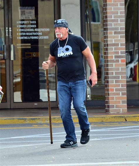 Hulk Hogan Spotted Walking After False Claims He Was Paralyzed From