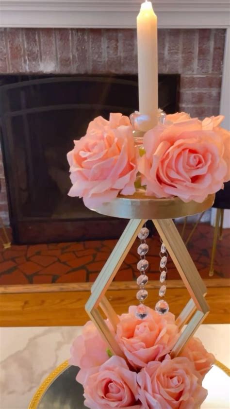 Diy Dollar Tree Home Decor Centerpiece Table Craft Project Idea