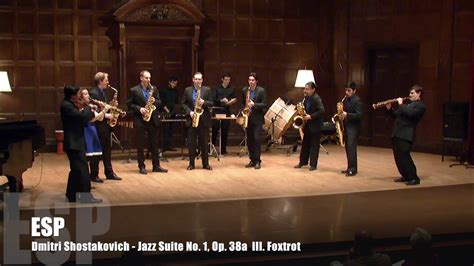 Esp Jazz Suite No 1 Shostakovich Youtube