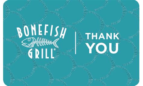 Purchase Gift Cards, e-Gift Cards & Check Balances | Bonefish Grill