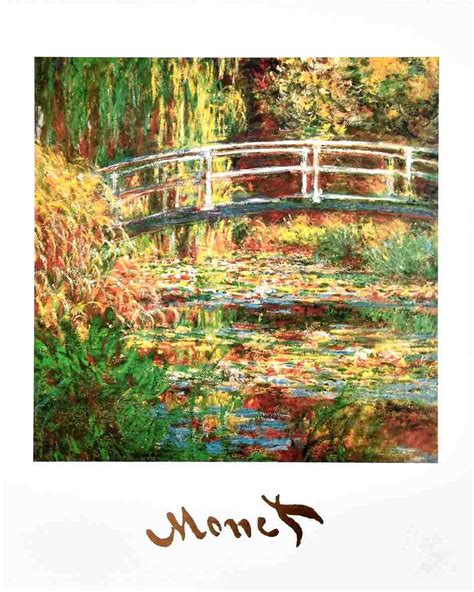 Claude Monet - The Water Lily Pond I — Poster Plus