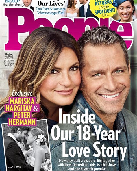 People Magazine on Instagram: “Mariska Hargitay and Peter Hermann are ...