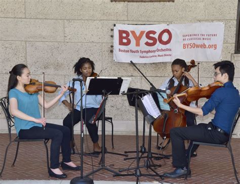 Boston Youth Symphony At Bpl Mckim Courtyard South Boston Online