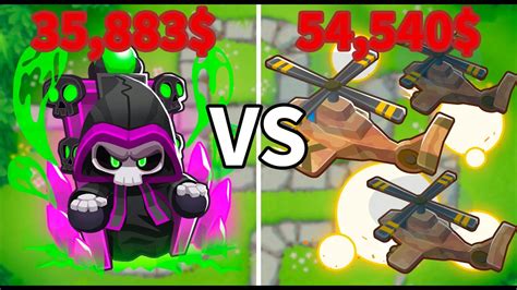 Btd 6 Wizard Monkey Vs Heli Pilot Youtube