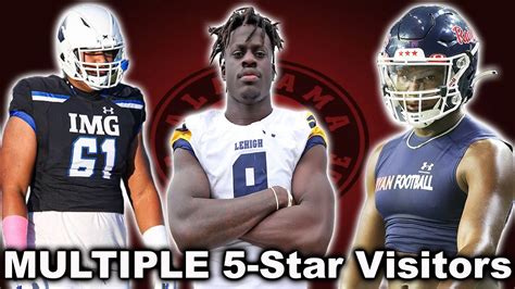 Alabama Football Recruiting The Crimson Tide Have Elite Talent