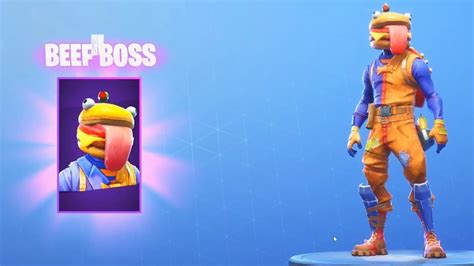 New Beef Boss Skin Fortnite Real Tournaments Live Opticbigtymer