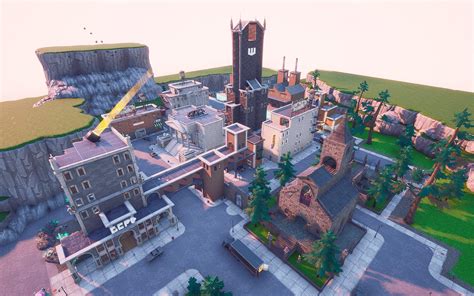 Tilted Towers Floor Is Lava Fortnite Creative Ffa And Fun Map Code