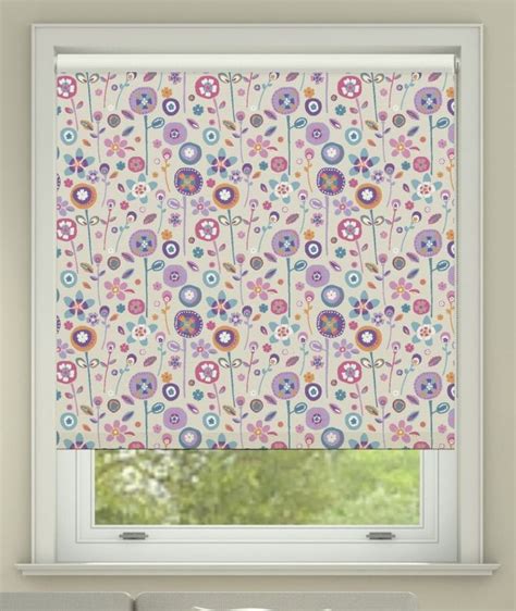 Custom Made Digitally Printed Patterned Roller Blinds