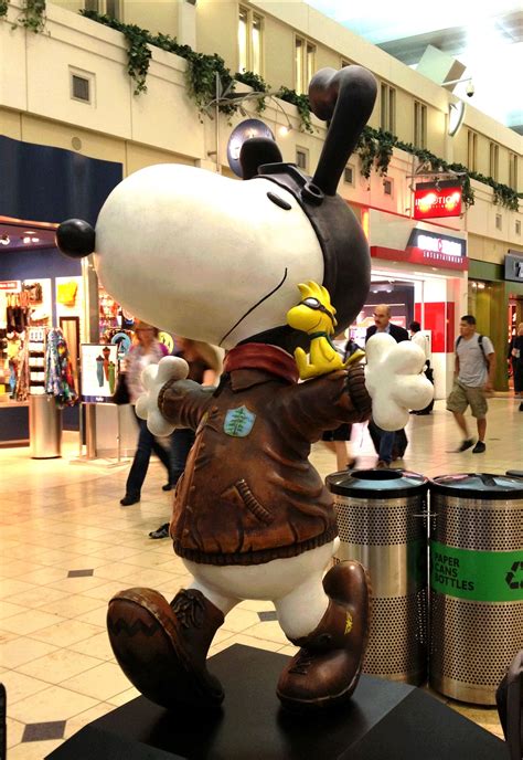 Snoopy In Minneapolis Airport Get Excited Every Time I See It