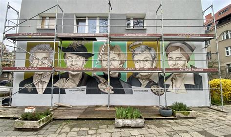 Nowy Mural W Poznaniu Przedstawia Znane Kobiety Z Je Yc Wpoznaniu Pl