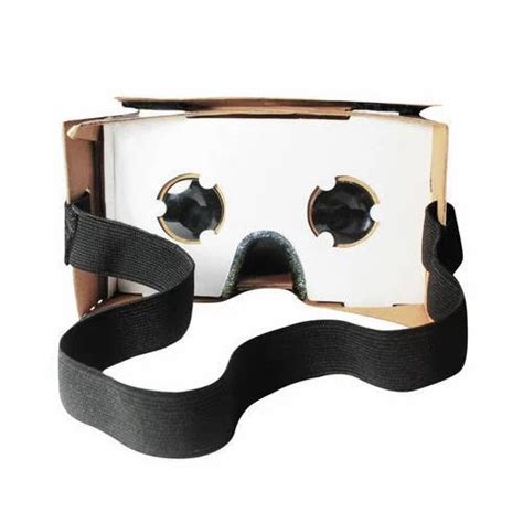 White Cardboard VR Headset Inspired From Google Cardboard at Rs 115 in ...