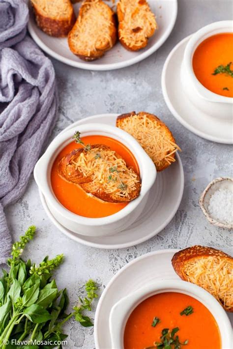 Instant Pot Creamy Tomato Soup Flavor Mosaic