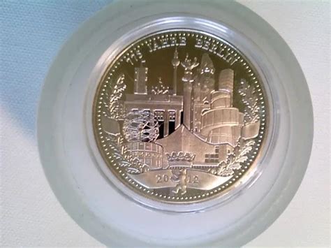 MEDAILLE 775 JAHRE Berlin Sehenswürdigkeiten Gedenkprägung Silber