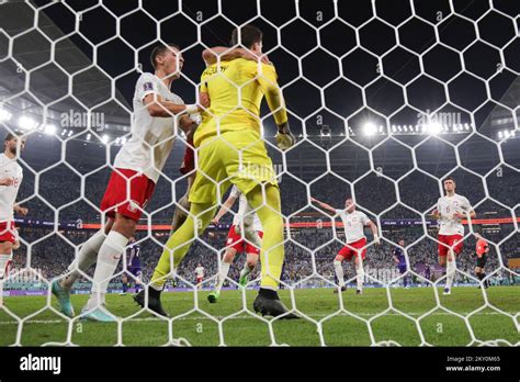 Doha Qatar St Dec Wojciech Szczesny Of Poland Saves Lionel