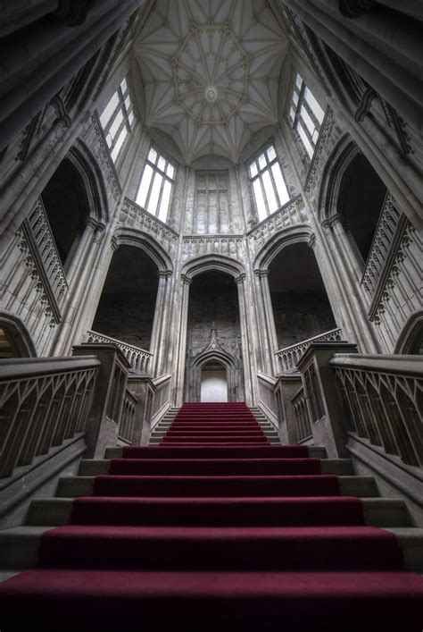 Margam Castle The Wonderful Staircase At The Rear Of Marga Flickr