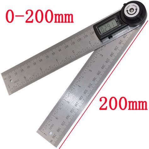 Stainless Steel Electronic Protractor Protractor Woodworking Square ...