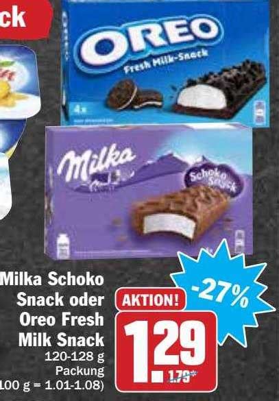 Milka Schoko Snack Oder Oreo Fresh Milk Snack Angebot Bei Hit