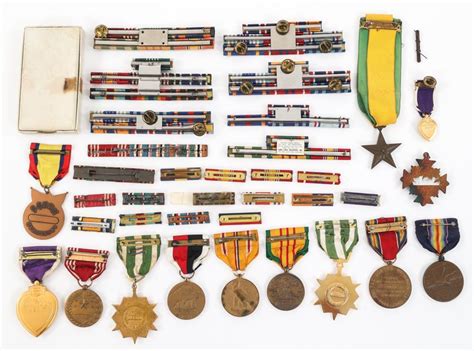 Sold At Auction WWI VIETNAM WAR US MILITARY MEDAL RIBBON