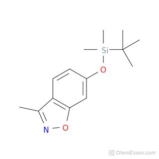 Methyl Tert Butyl Dimethyl Silyl Oxy Benzisoxazole Structure