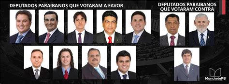 Veja como votaram os doze deputados federais da Paraíba ManchetePB