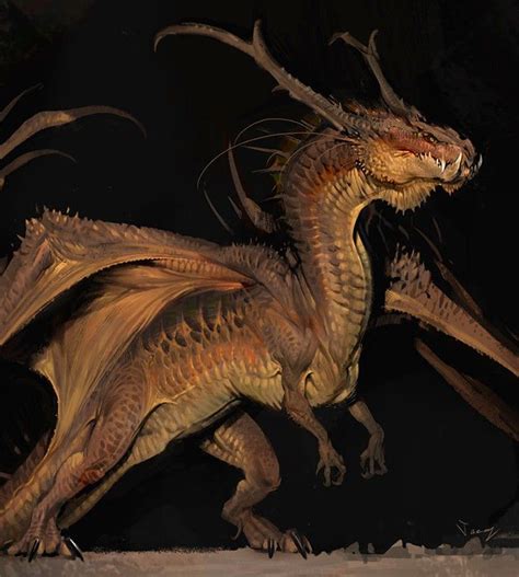 dragon, fantasy creature, art, reference dragon anatomy | Fantasy ...