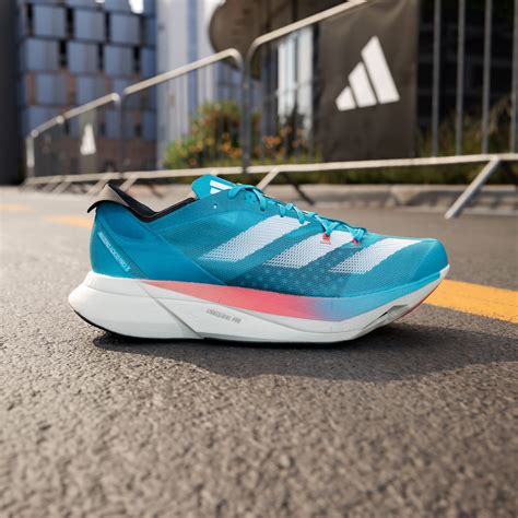 Adidas ADIZERO ADIOS PRO 3 Shoes Turquoise Adidas UAE