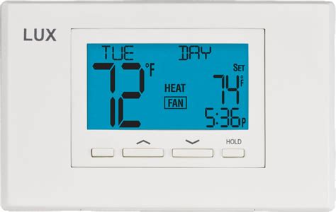 Lux Tx9100e 7 Day Universal Programmable Thermostat Locking Thermostat