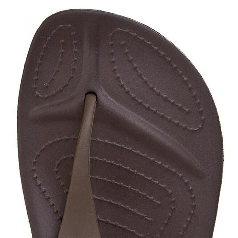 Sandały Crocs Sexi Flip Women 11354 Brązowy eobuwie pl