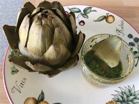 Artischocken Mit Kr Uter Senf Vinaigrette Von Chefkoch Chefkoch De