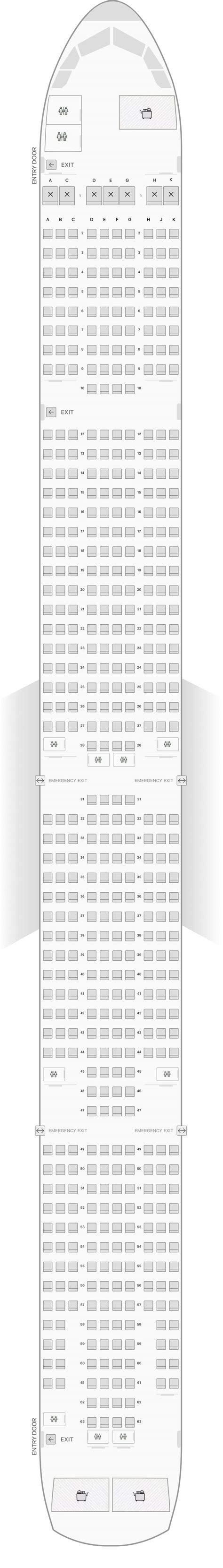 Seat Map And Aircraft Information Indigo