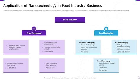 Application Of Nanotechnology In Food Industry Business Ppt Example