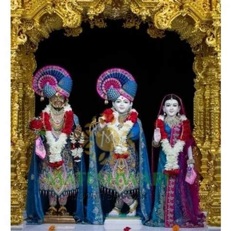 Hindu Marble Radha Krishna Balram White Statue At Rs In Jaipur