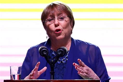 Bachelet Por Reforma Previsional Estos No Son Tiempos De Gustitos