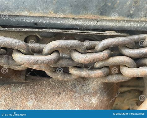 Chain Of Car In The Garage Stock Photo Image Of Brown 289354324