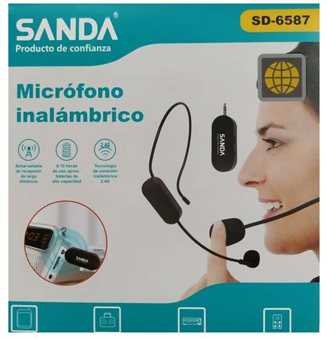 Sanda Microfono Inalambrico Diadema Ghz Correos Market