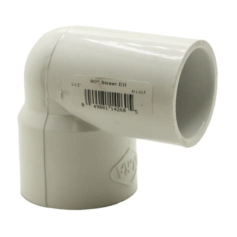 Thrifco 8114256 1 Inch Spigot X Female Thread PVC Street Elbow SCH 40