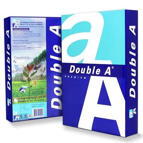 Double A 80gsm A4 Size Paper