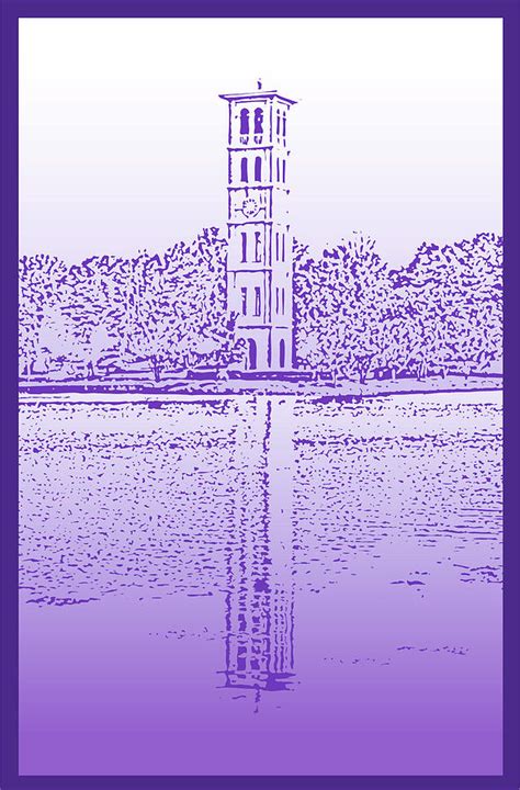 Furman Bell Tower Digital Art by Greg Joens