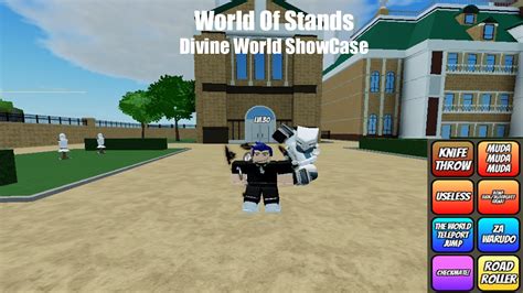 Wos Divine World World Of Stands The World Skin ShowCase YouTube