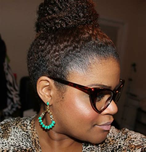 15 best Natural hair buns images on Pinterest | Faux bun, Natural hair ...