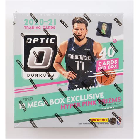 2020 21 Panini Donruss Optic Basketball Mega Box With 40 Cards