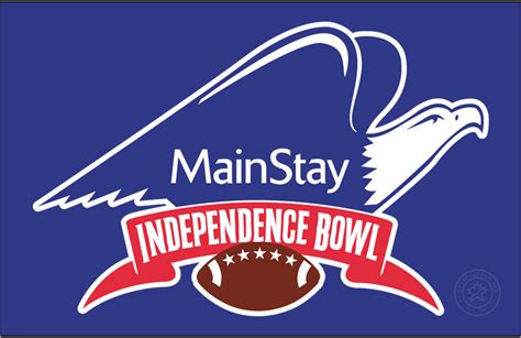 Independence Bowl Logo Primary Dark Logo Ncaa Bowl Games Ncaa