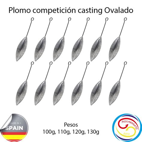 Concorr Ncia Chumbo Fundi O Oval Especial Para Surfcasting Haste De