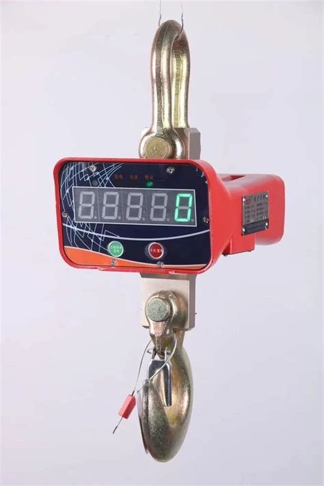 Mild Steel Gravity Digital Crane Scale 2 Ton For Overhead Cranes 2000